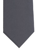 Plain Dark Grey Tie - TIE STUDIO